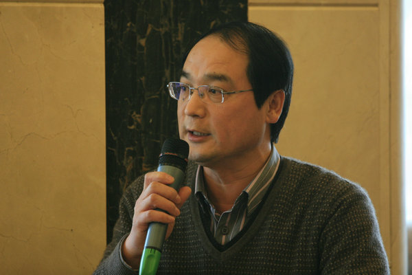 党齐民副所长在迎新春聚餐会致辞